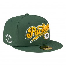 Бейсболка Green Bay Packers New Era Born x Raised Green 59FIFTY Бейсболка Green Bay Packers New Era Born x Raised Green 59FIFTY
