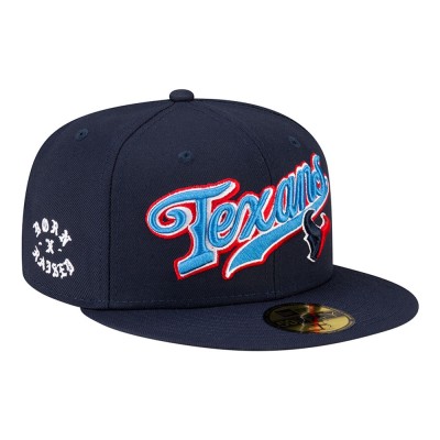 Бейсболка Houston Texans New Era Born x Raised Navy 59FIFTY