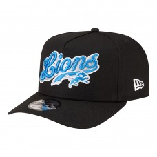 Бейсболка Detroit Lions New Era Born x Raised Black A-Frame 9FIFTY Snapback
