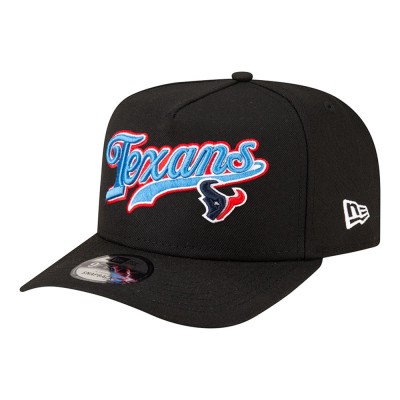 Бейсболка Houston Texans New Era Born x Raised Black A-Frame 9FIFTY Snapback