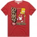 Unisex San Francisco 49ers Homage x The Simpsons Red Tri-Blend T-Shirt