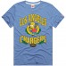 Unisex Los Angeles Chargers Homage x The Simpsons Powder Blue Tri-Blend T-Shirt