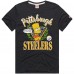 Unisex Pittsburgh Steelers Homage x The Simpsons Black Tri-Blend T-Shirt