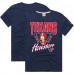 Футболка Unisex Houston Texans Homage x The Simpsons Navy Tri-Blend