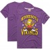 Unisex Minnesota Vikings Homage x The Simpsons Purple Tri-Blend T-Shirt