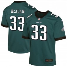 Подростковая Philadelphia Eagles Cooper DeJean Nike Midnight Green Game Player Jersey