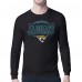 Jacksonville Jaguars Starter Black Team Track Graphic Long Sleeve T-Shirt