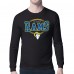 Los Angeles Rams Starter Team Track Graphic Long Sleeve T-Shirt - Black