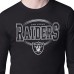 Las Vegas Raiders Starter Black Team Track Graphic Long Sleeve T-Shirt