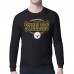 Pittsburgh Steelers Starter Black Team Track Graphic Long Sleeve T-Shirt