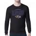 Футболка с длинным рукавом Baltimore Ravens Starter Black Team Track Graphic