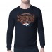 Футболка с длинным рукавом Denver Broncos Starter Navy Team Track Graphic