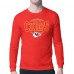 Kansas City Chiefs Starter Red Team Track Graphic Long Sleeve T-Shirt
