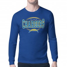 Los Angeles Chargers Starter Royal Team Track Graphic Long Sleeve T-Shirt