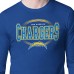 Los Angeles Chargers Starter Royal Team Track Graphic Long Sleeve T-Shirt