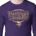 Minnesota Vikings Starter Purple Team Track Graphic Long Sleeve T-Shirt