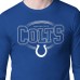 Indianapolis Colts Starter Royal Team Track Graphic Long Sleeve T-Shirt