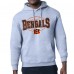 Cincinnati Bengals Starter Heather Gray Team Track Graphic Pullover Hoodie
