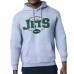 New York Jets Starter Heather Gray Team Track Graphic Pullover Hoodie New York Jets Starter Heather Gray Team Track Graphic Pullover Hoodie