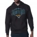 Jacksonville Jaguars Starter Black Team Track Graphic Pullover Hoodie