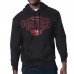 San Francisco 49ers Starter Black Team Track Graphic Pullover Hoodie