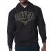 New Orleans Saints Starter Black Team Track Graphic Pullover Hoodie
