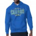 Los Angeles Chargers Starter Royal Team Track Graphic Pullover Hoodie
