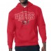 San Francisco 49ers Starter Scarlet Team Track Graphic Pullover Hoodie San Francisco 49ers Starter Scarlet Team Track Graphic Pullover Hoodie