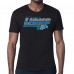 Футболка Detroit Lions Starter Black Logo Push Graphic