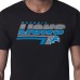 Футболка Detroit Lions Starter Black Logo Push Graphic
