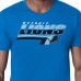 Футболка Detroit Lions Starter Blue Logo Push Graphic