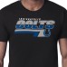 Indianapolis Colts Starter Black Logo Push Graphic T-Shirt