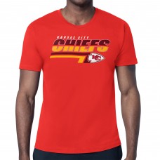 Kansas City Chiefs Starter Red Logo Push Graphic T-Shirt