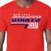 New York Giants Starter Red Logo Push Graphic T-Shirt