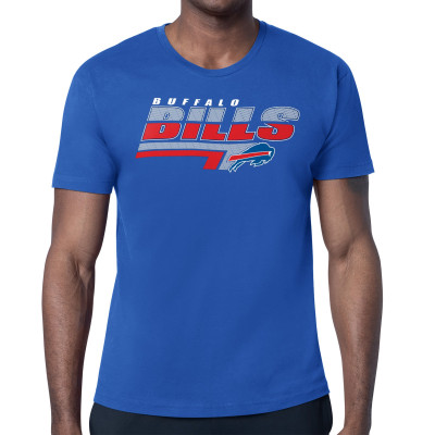 Футболка Buffalo Bills Starter Royal Logo Push Graphic