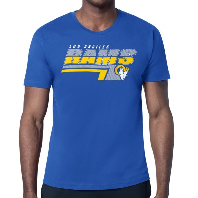 Los Angeles Rams Starter Logo Push Graphic T-Shirt - Royal