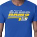 Los Angeles Rams Starter Logo Push Graphic T-Shirt - Royal