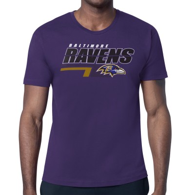 Футболка Baltimore Ravens Starter Purple Logo Push Graphic