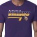 Minnesota Vikings Starter Purple Logo Push Graphic T-Shirt