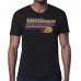 Minnesota Vikings Starter Black Logo Push Graphic T-Shirt