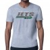 New York Jets Starter Heather Gray Logo Push Graphic T-Shirt New York Jets Starter Heather Gray Logo Push Graphic T-Shirt