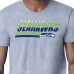 Seattle Seahawks Starter Heather Gray Logo Push Graphic T-Shirt