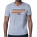 Футболка Denver Broncos Starter Heather Gray Logo Push Graphic