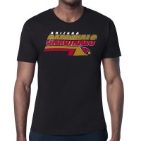 Arizona Cardinals Starter Black Logo Push Graphic T-Shirt