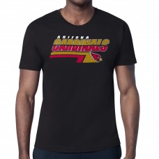 Arizona Cardinals Starter Black Logo Push Graphic T-Shirt