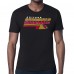 Arizona Cardinals Starter Black Logo Push Graphic T-Shirt