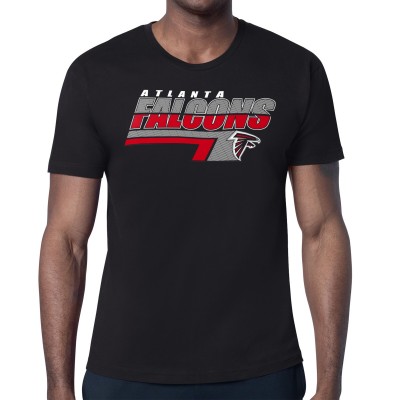 Футболка Atlanta Falcons Starter Black Logo Push Graphic