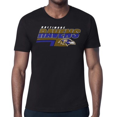 Футболка Baltimore Ravens Starter Black Logo Push Graphic