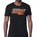 Cincinnati Bengals Starter Black Logo Push Graphic T-Shirt