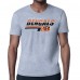 Cincinnati Bengals Starter Heather Gray Logo Push Graphic T-Shirt